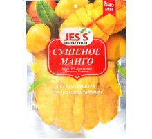 Натуральное сушеное манго Jess без сахара 500г