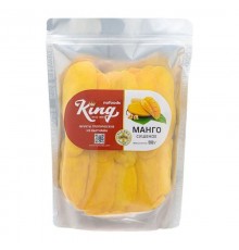 Натуральное сушеное манго без сахара 500г
