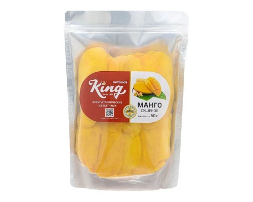 Купить Натуральное сушеное манго без сахара 500г в Перми