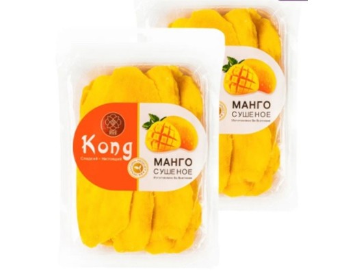 Купить Манго сушеный натуральный Kong без сахара 500г в Перми