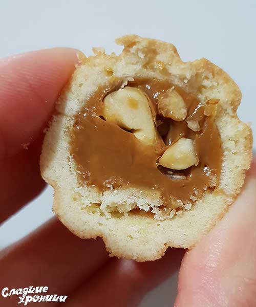 Печенье орешки со сгущенкой классический кулинарный рецепт 9